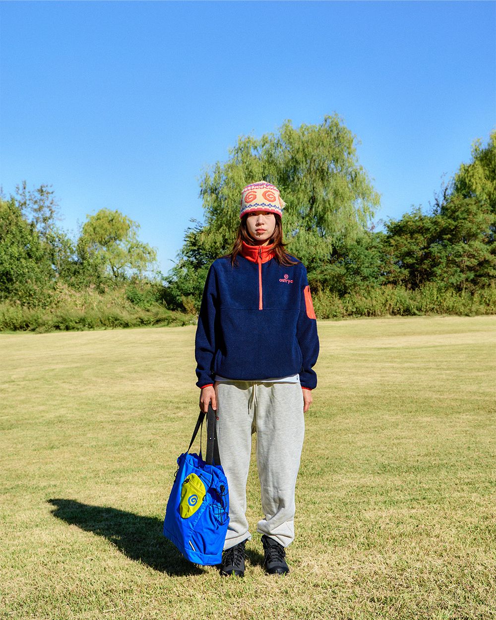 26FW Moraine Half Zip Fleece Blueberry 사진 2/4