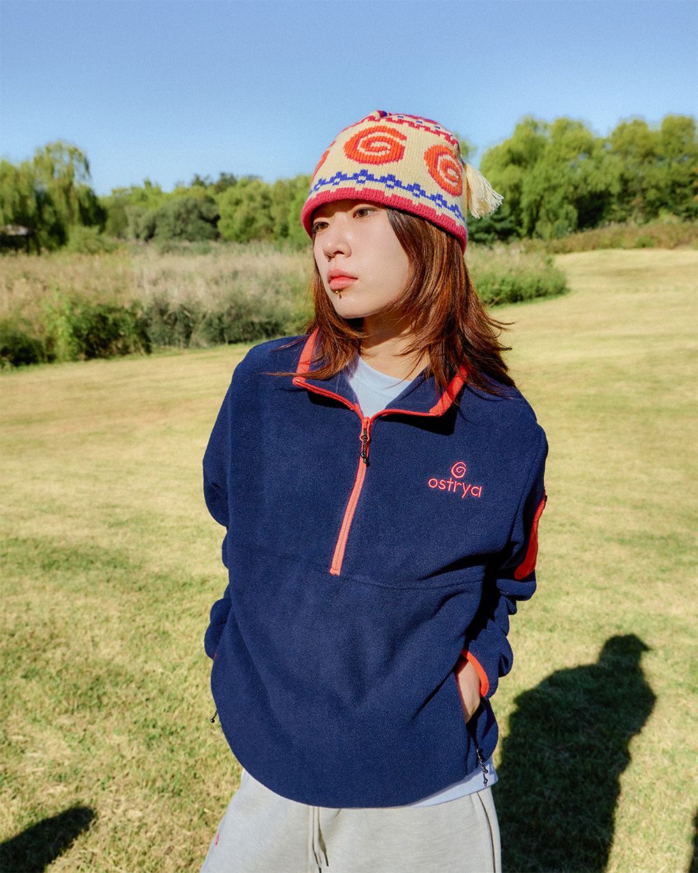 26FW Moraine Half Zip Fleece Blueberry 사진 3/4