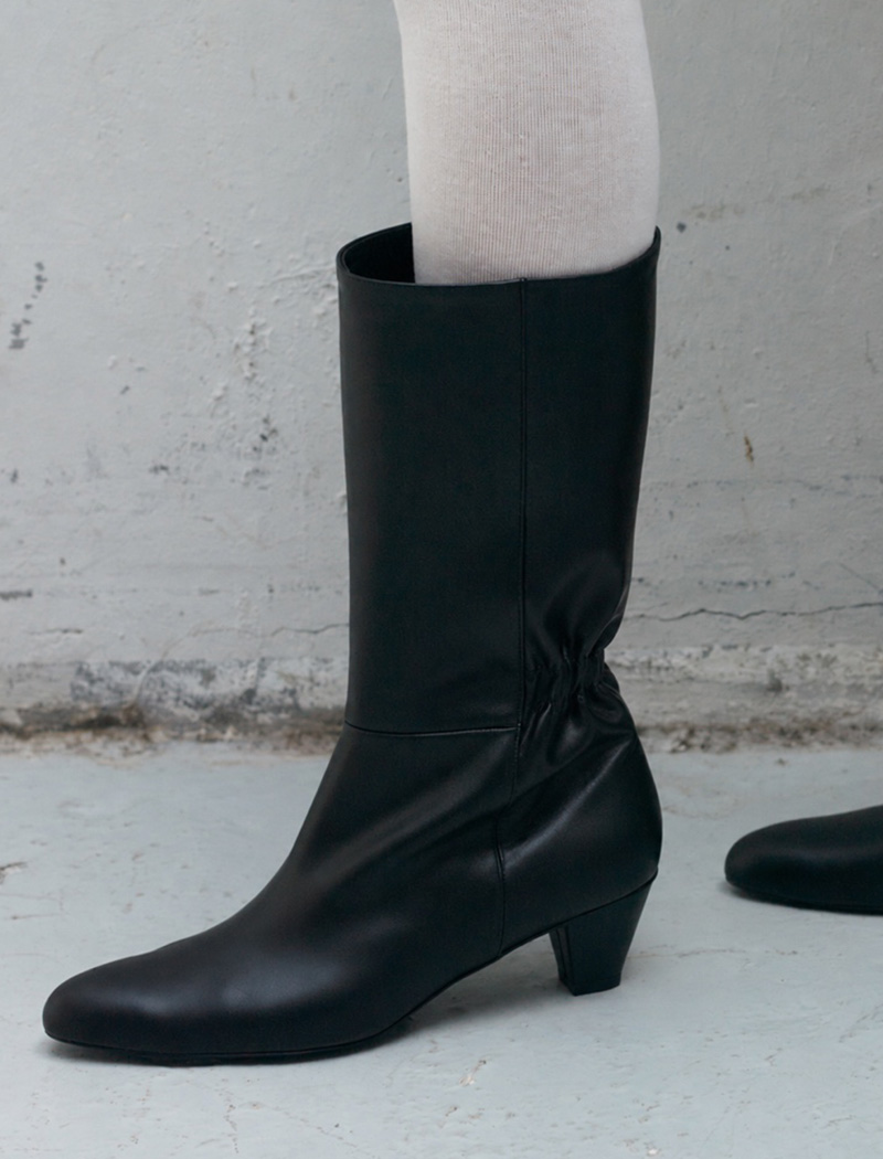ALBI wrinkle boots_black 사진 2/4