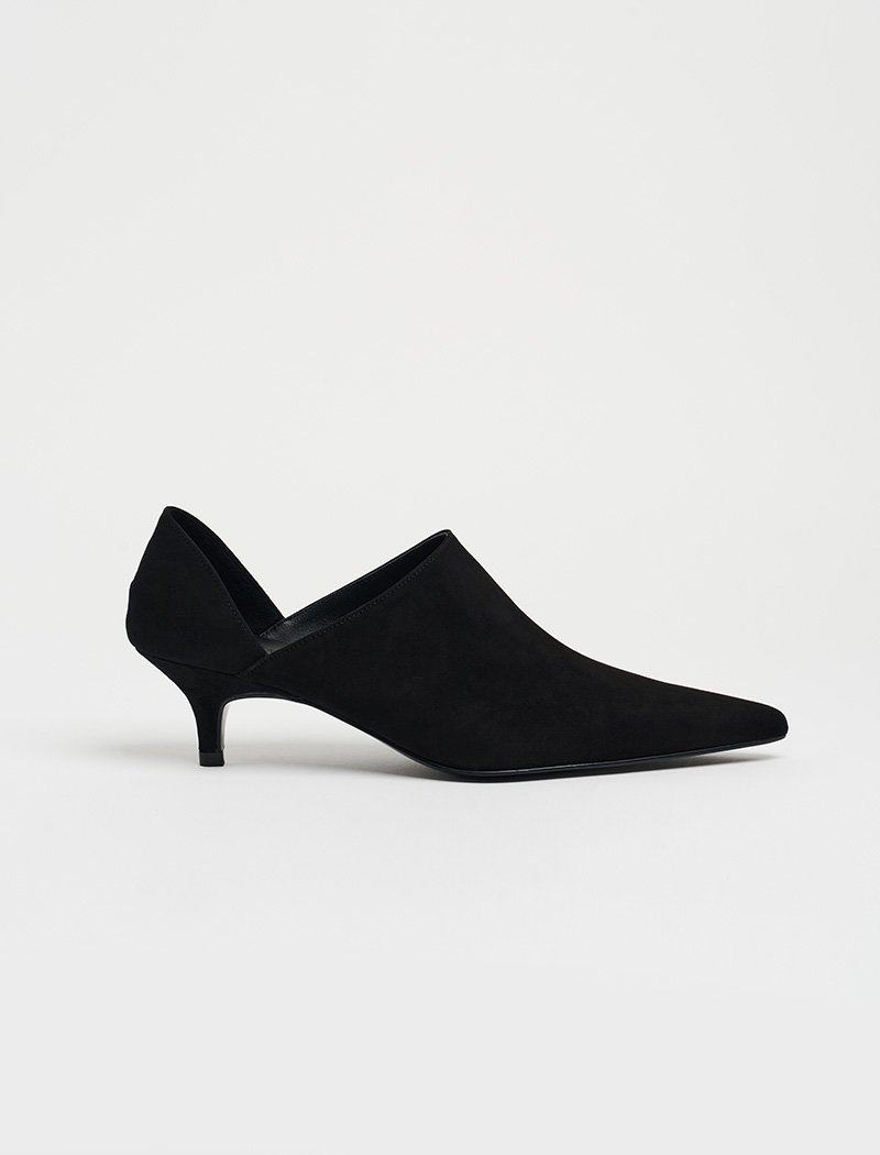 LORNE sleek pumps_black suede 사진 4/4