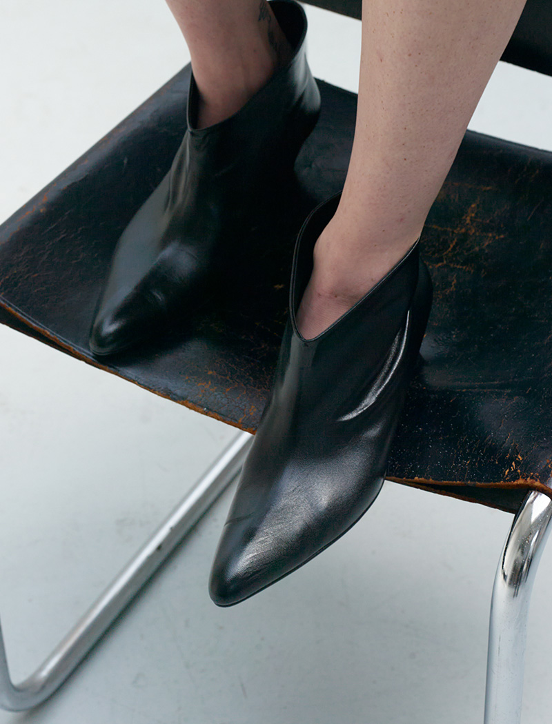 VASTO frame boots_black 사진 4/4