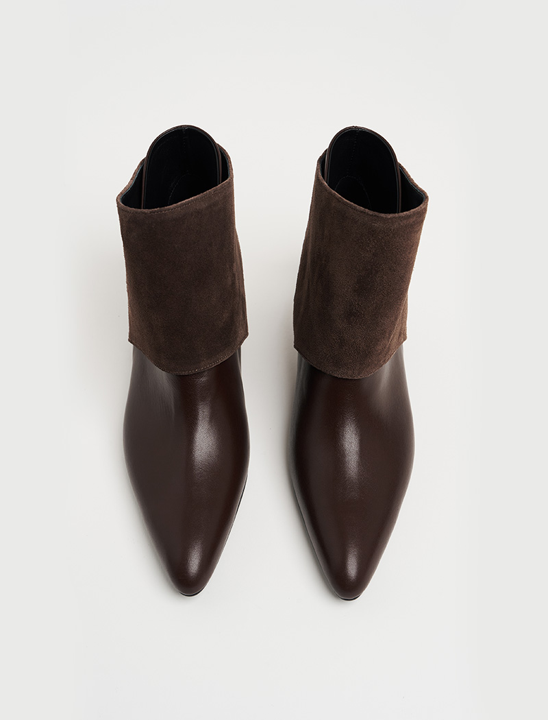 VASTO frame boots_chocolate