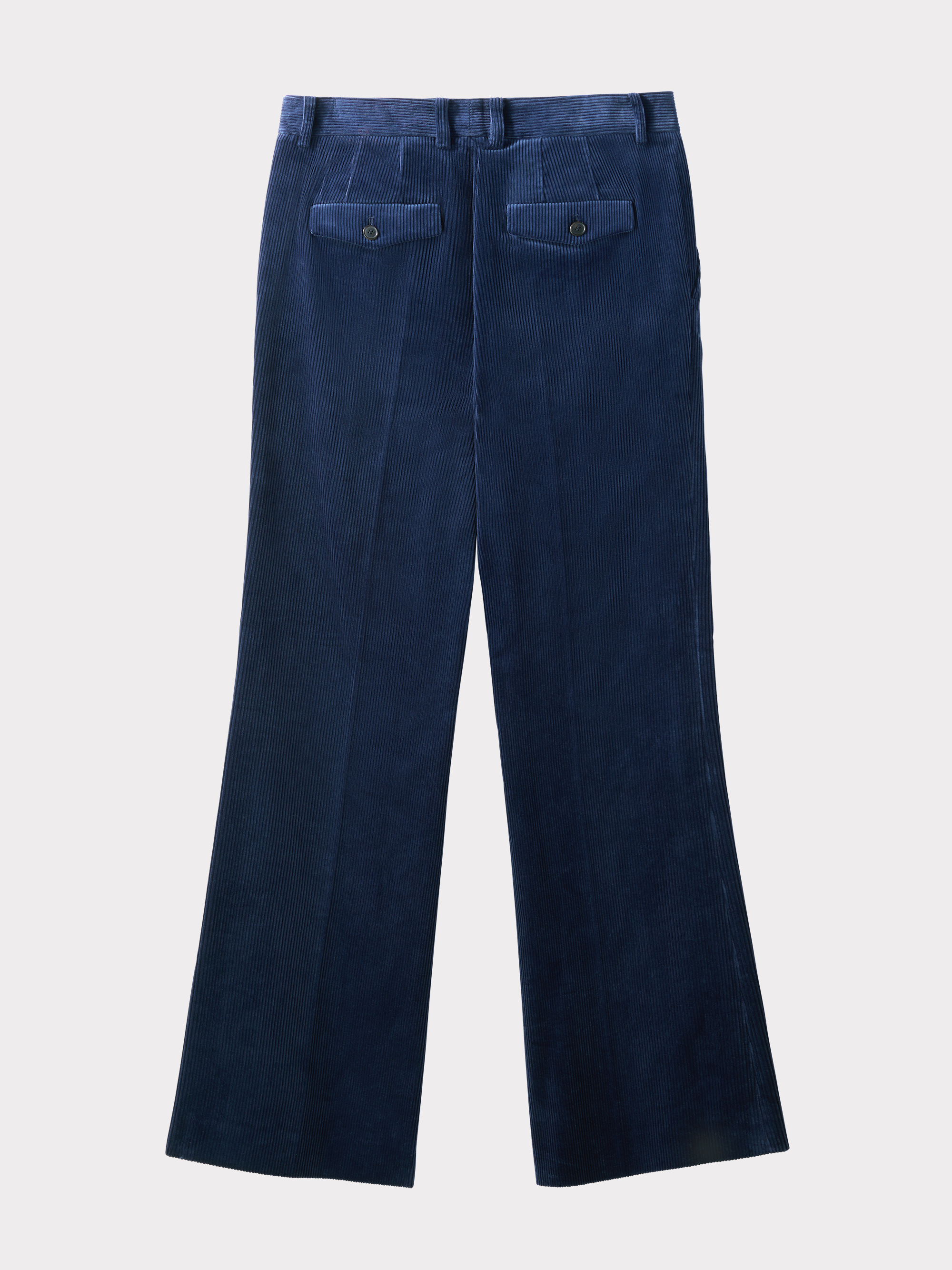 Corduroy Flare Pants (Indigo Blue) photo 4/4