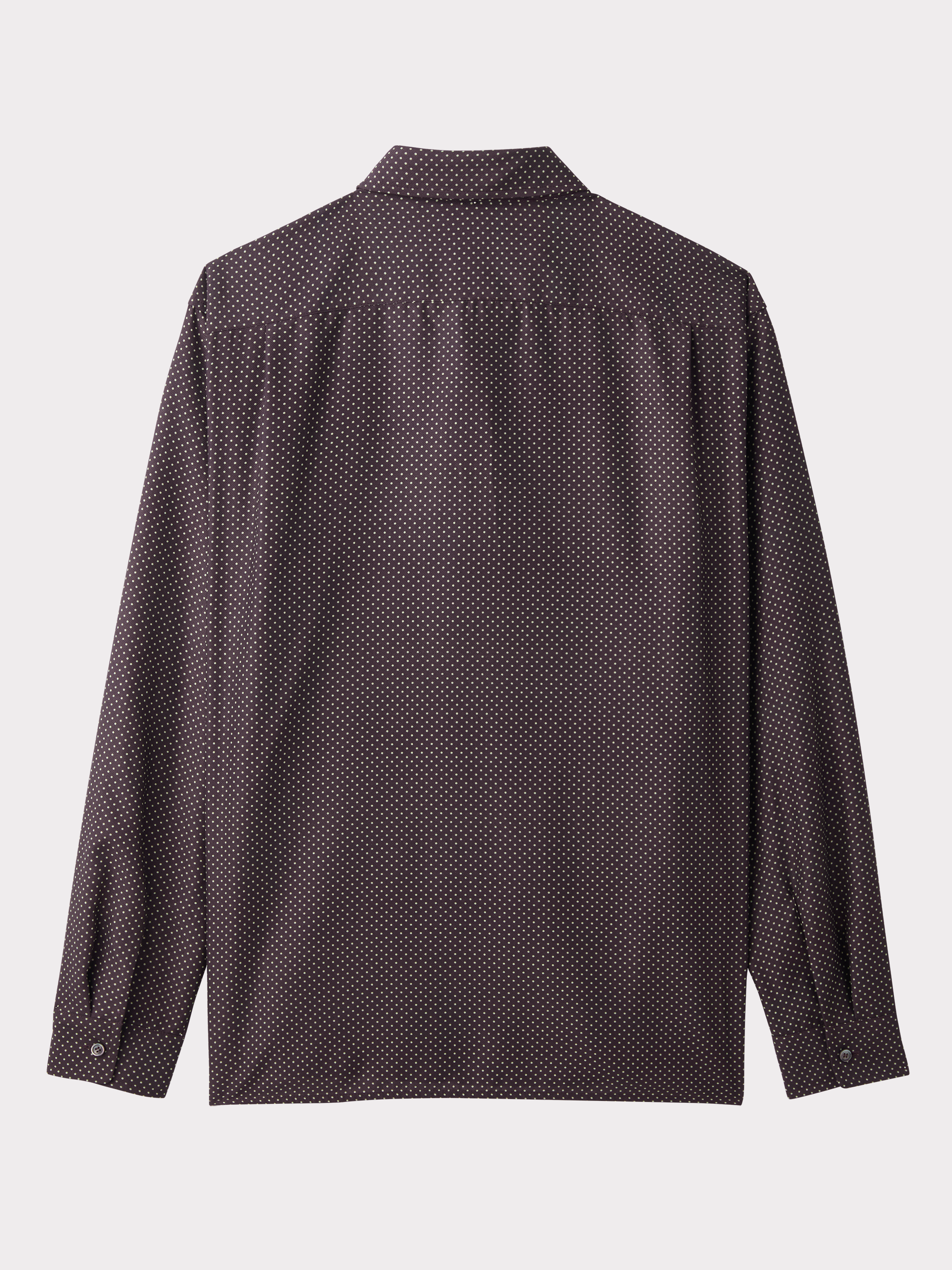 Vintage Dot Print Shirt (Brown Sugar) 사진 2/2