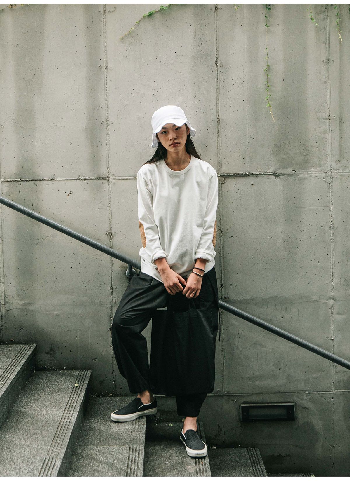 Symmetric Wave hat #3 [black] 사진 3/4