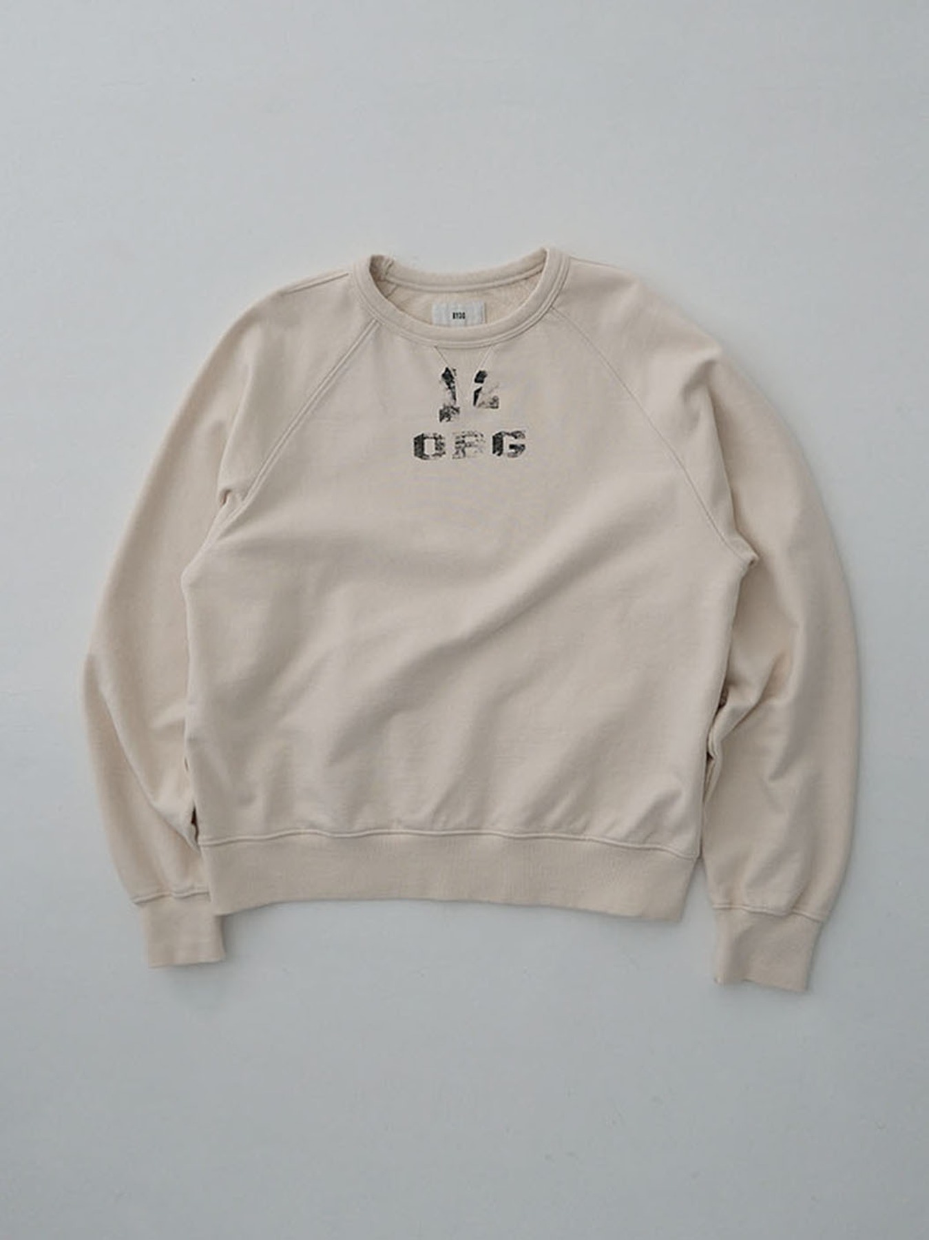 12 logo sweatshrits [Ecru] 사진