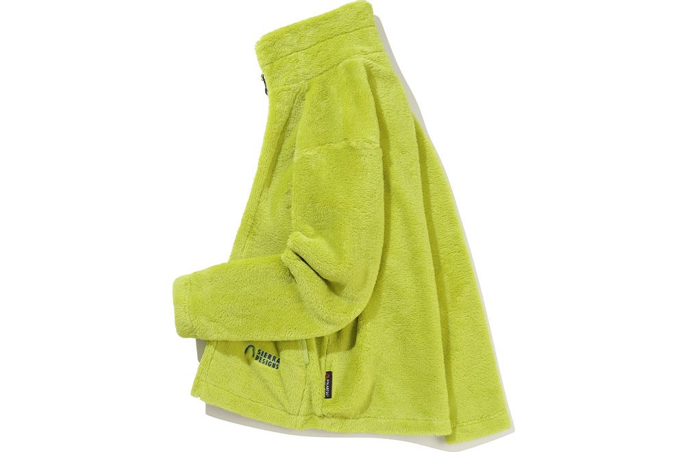 랭겔 폴라텍 하이로프트 자켓 LIME 사진 3/4