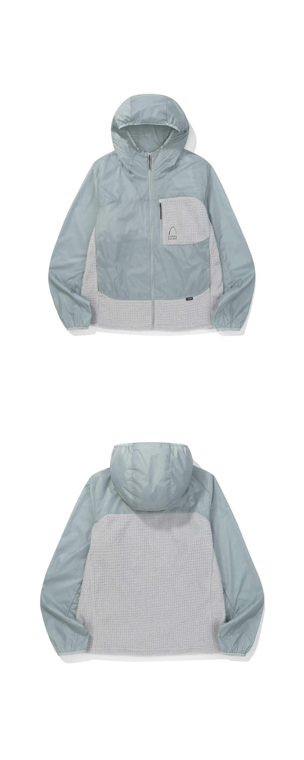 W) 모스(MOSS) 폴라텍 알파 하이브리드 코어 쉴드 자켓 LIGHT GREY 사진 3/4