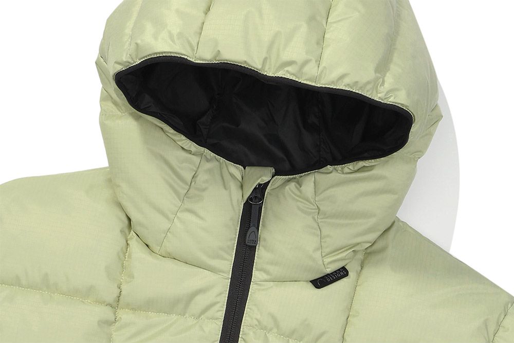그랜비(GRANBY) 구스다운 후드자켓 SAGE GREEN 사진 3/4