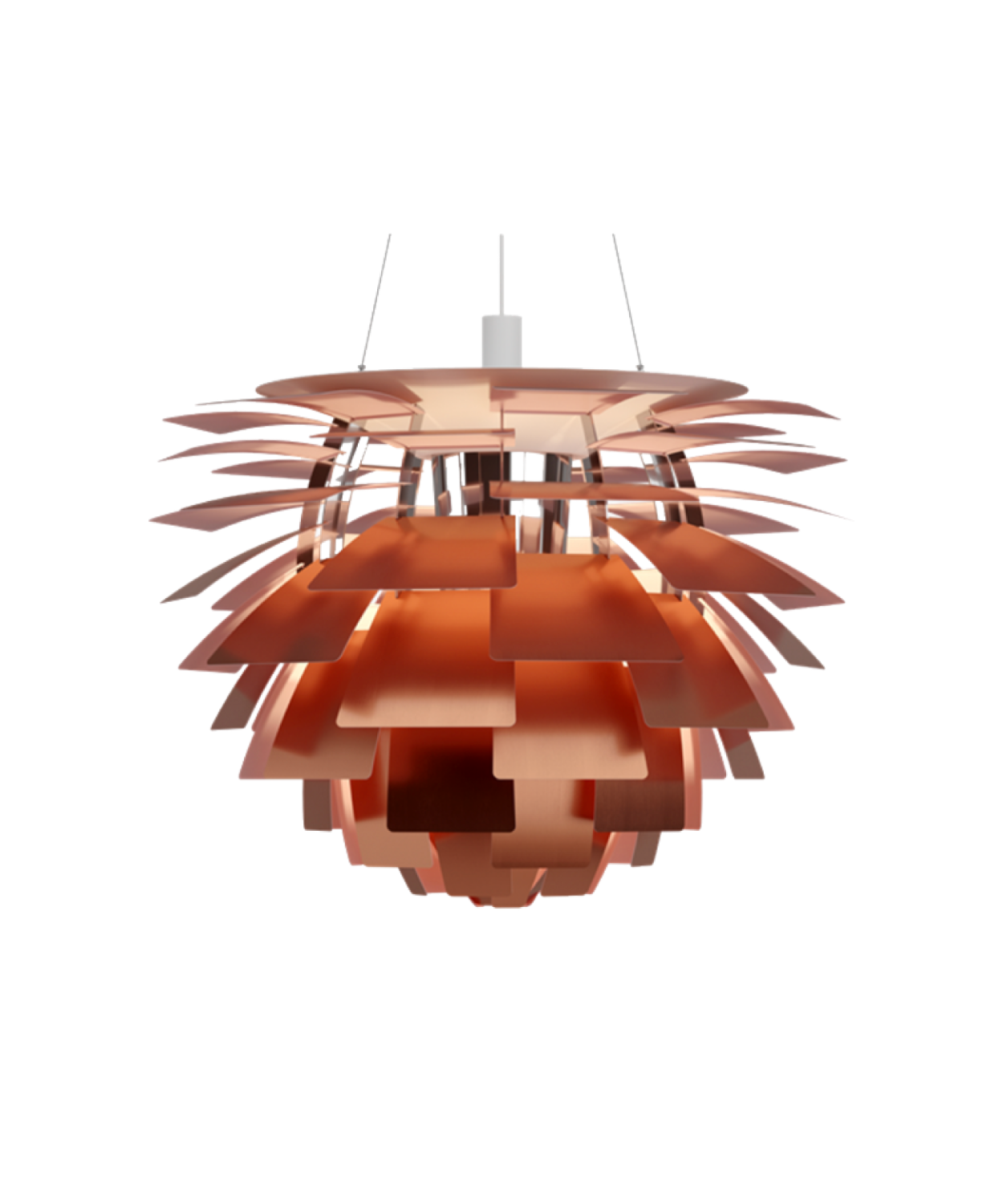 PH Artichoke 600 pendant (Copper Rose) 사진 2/3