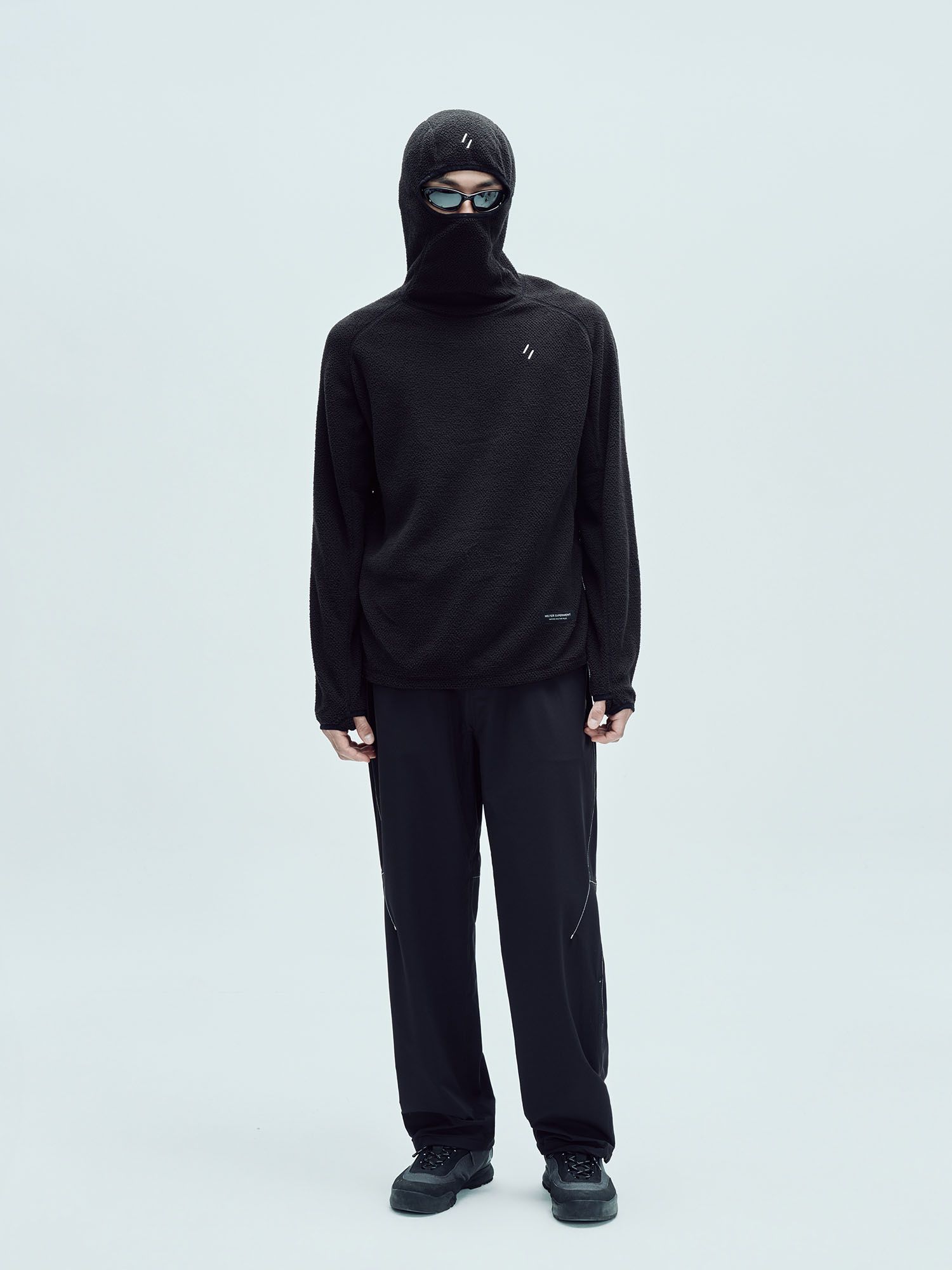 Python Fleece Pullover Hoodie Black