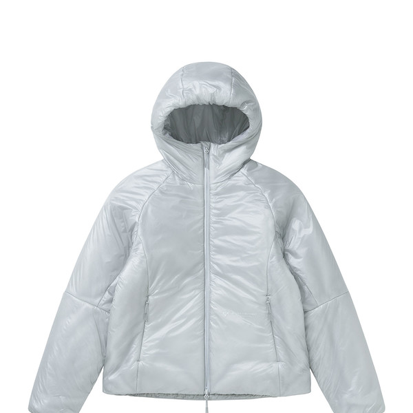 [welter experiment x Verish] Velora Insulation Hooded Jacket Light Gray 사진 2/4