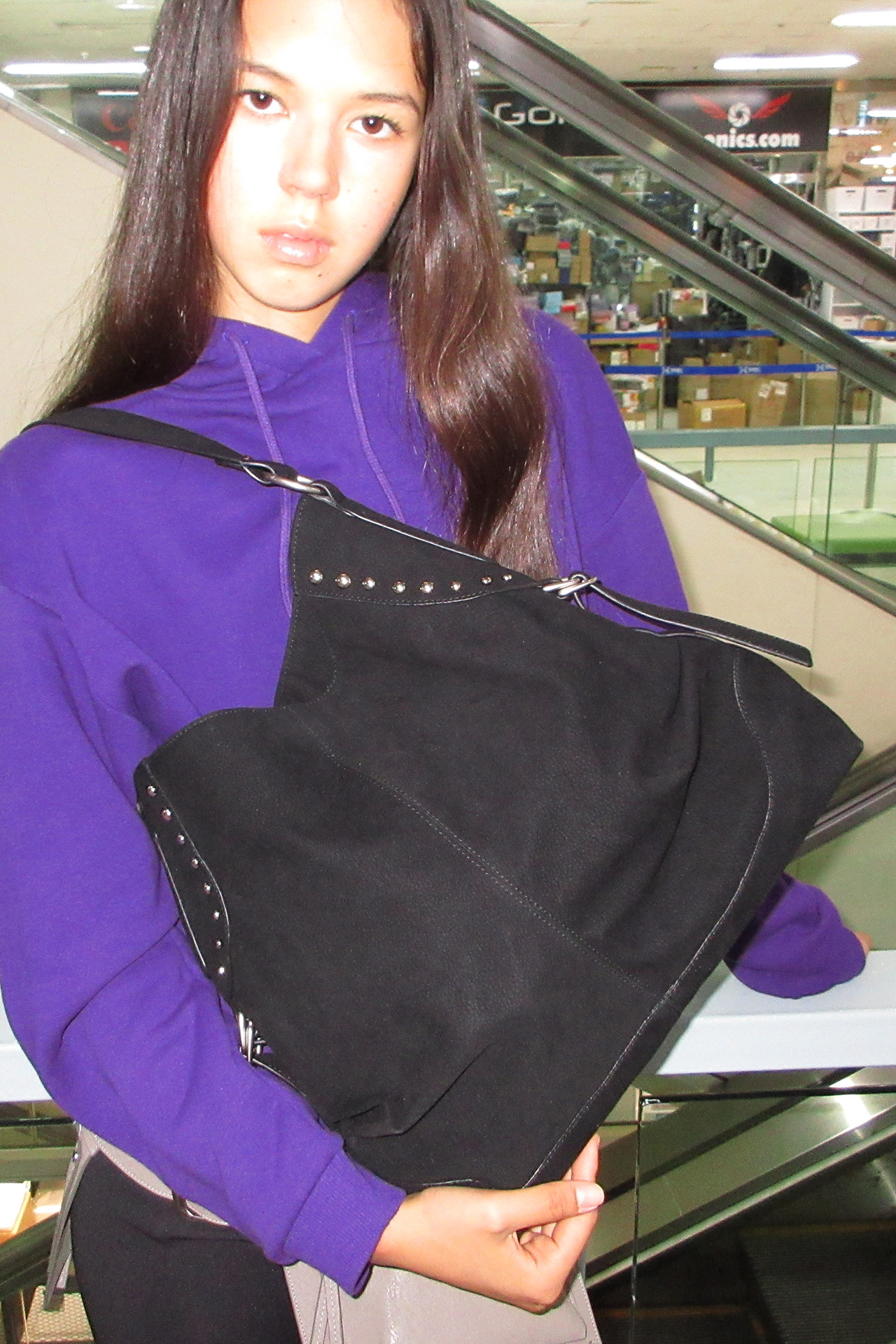 scatter bag (soft black) 사진 2/4